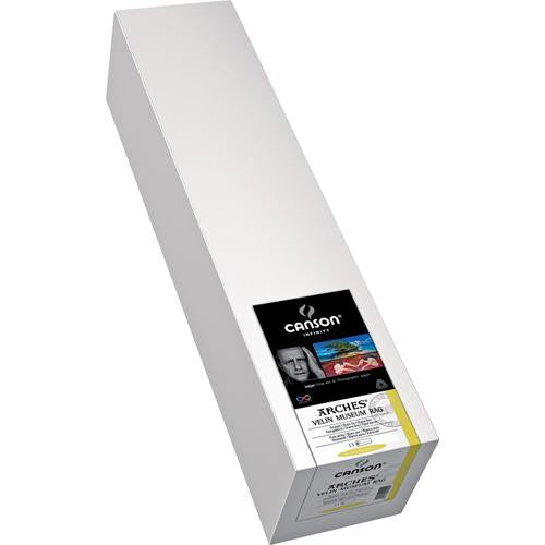 Canson Infinity Velin Museum Rag Fine Art Paper Roll - 315 gsm, 17 x 50 Inches - Acid-Free, Archival Quality for Watercolor, Printmaking & Calligraphy - Perfect for Professional Artists & Framing