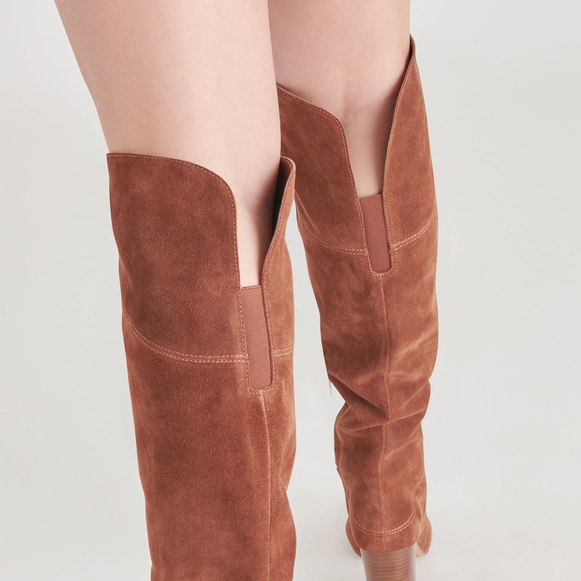SURY BOOTS Dark Saddle Suede Leather Boots for Men - Comfortable & Stylish Casual & Outdoor Wear