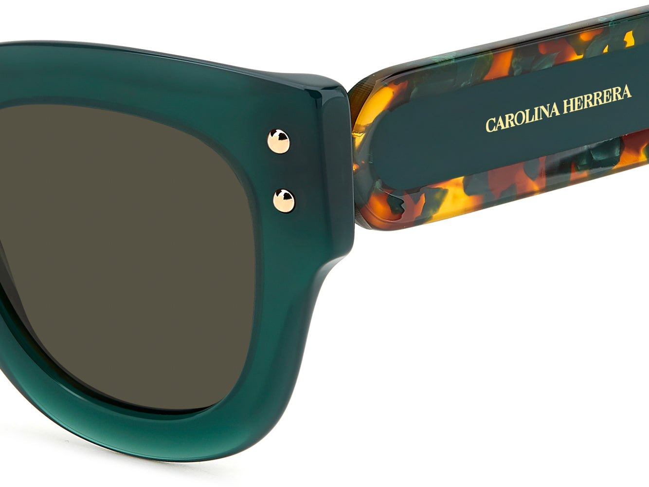 Carolina Herrera HER 0222/S Women's Designer Sunglasses - UV Protection & Polarized Lenses for Outdoor Activities, Driving, and Beach Vacations