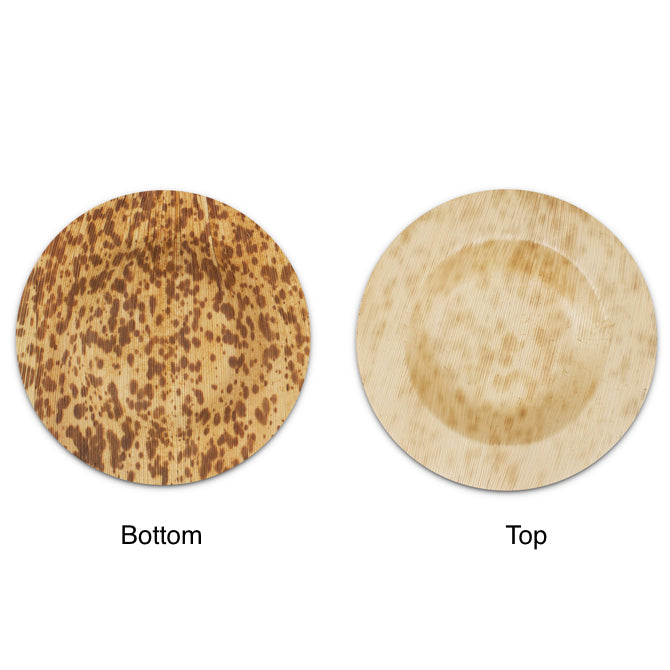 Eco-Friendly Bamboo Leaf Small Plate 3.5 Inch - Perfect for Appetizers, Sushi, Desserts & Party Snacks | Sustainable & Stylish Tableware for Home & Restaurant Use