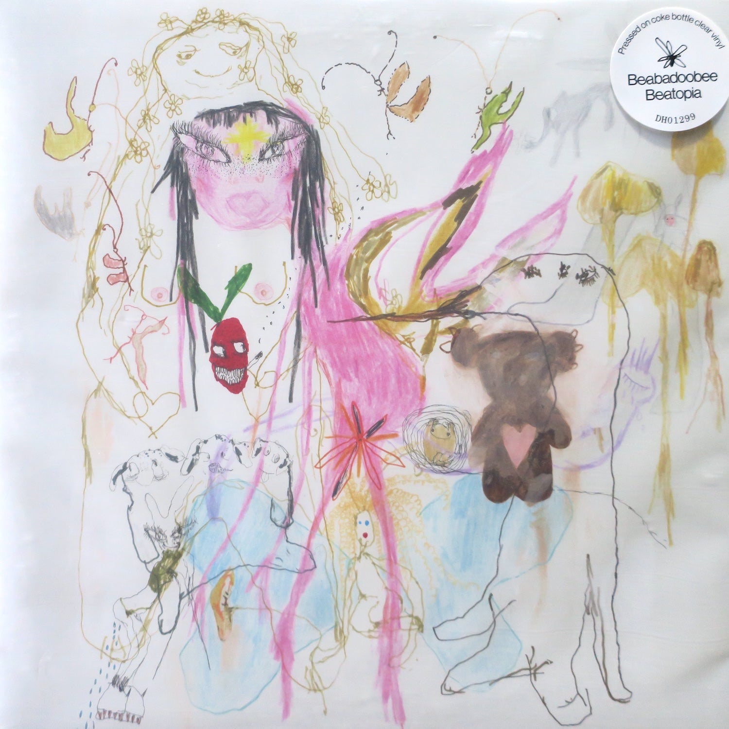 BEABADOOBEE 'Beatopia' Coke Bottle Clear Vinyl LP (2022 Indie Pop Record) - Perfect for Vinyl Collectors & Indie Music Lovers