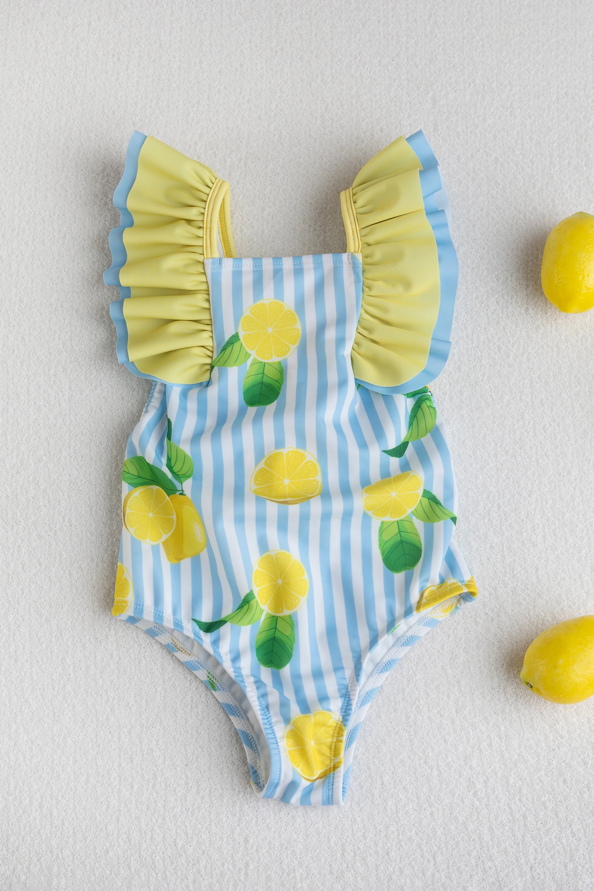 Floral Saint Anne Swimsuit - Women's Vintage Print One Piece Bathing Suit for Beach, Pool & Summer Vacations