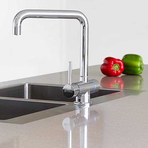 Puretec Z1 Tripla Quick Twist Undersink Water Filter System with LED Faucet - 7.5LPM Flow Rate for Clean Drinking Water | Perfect for Kitchen Sink, RV, Office & Home Use
