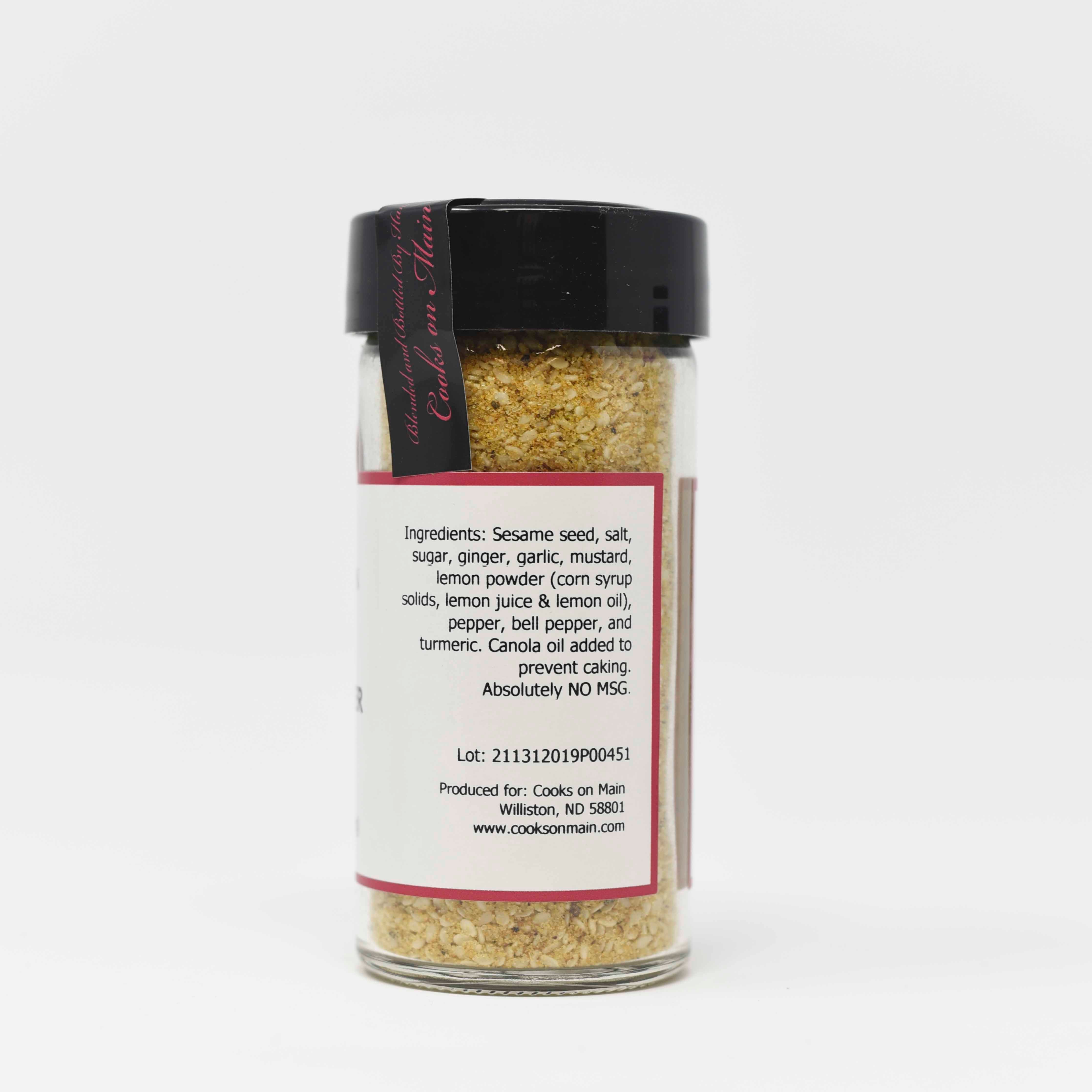 Premium Asian Sesame Ginger Seasoning - All Natural Gluten-Free Spice Blend for Stir Fry, Marinades & Salads | Perfect for Asian Cuisine, Meal Prep & Healthy Cooking