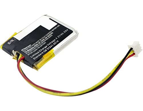 Synergy Digital Barcode Scanner Replacement Batteries - 2 Pack Li-Polymer 3.7V 140mAh PR-042025 Compatible Power Supply for Handheld Scanners | Perfect for Retail, Warehouse & Inventory Management Use