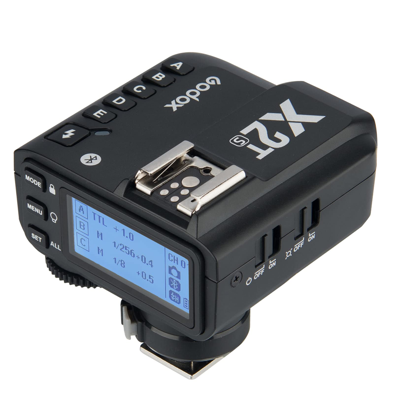 Godox X2T-S Wireless Flash Trigger Transmitter for Sony Cameras - TTL & HSS up to 1/8000s, 2.4G with Bluetooth, USB LED - Perfect for Studio, Wedding & Outdoor Photography