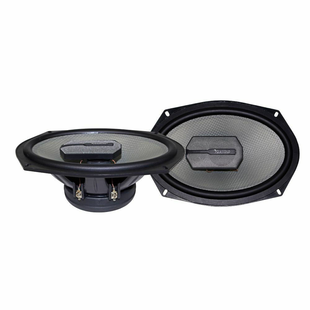 Diamond Audio DMD693 280W Peak (140W RMS) 6x9 Inch 3-Way Coaxial Car Speakers - Premium Sound for Cars, Trucks & SUVs - Perfect for Upgrading Factory Audio Systems