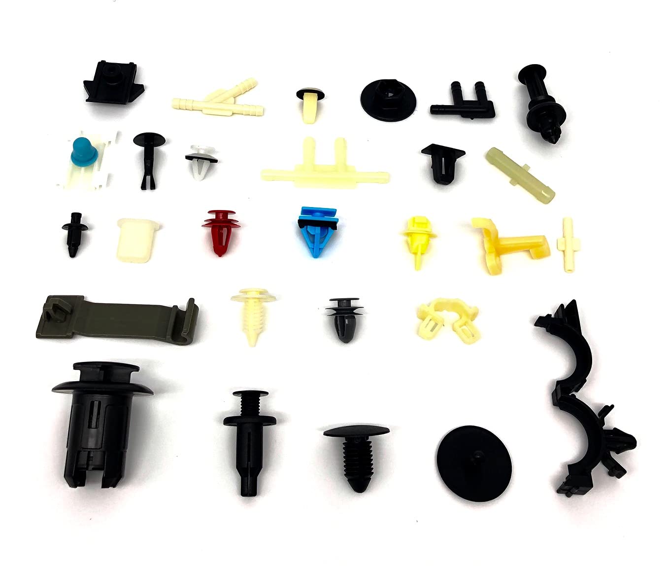10-Piece Plastic Straight Hose Connector Set - 8mm (0.32