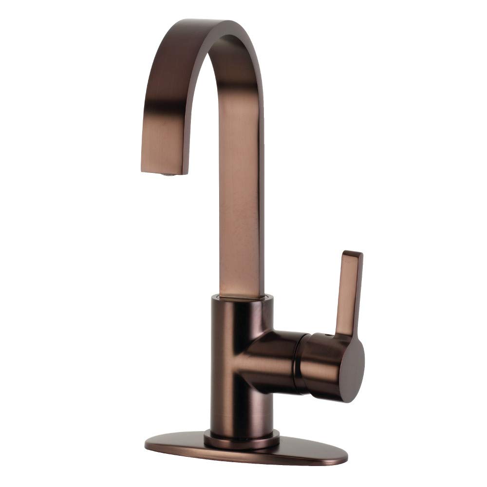Kingston Brass LS8615CTL Continental Bar Faucet - Oil Rubbed Bronze Finish, 5-7/8