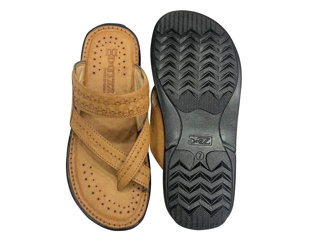Authentic Kolhapuri Chappals - Handmade Indian Ethnic Slip-On Loafers & Slippers | Comfortable Flip Flops for Men & Women | Perfect for Casual Wear, Festivals & Home Use