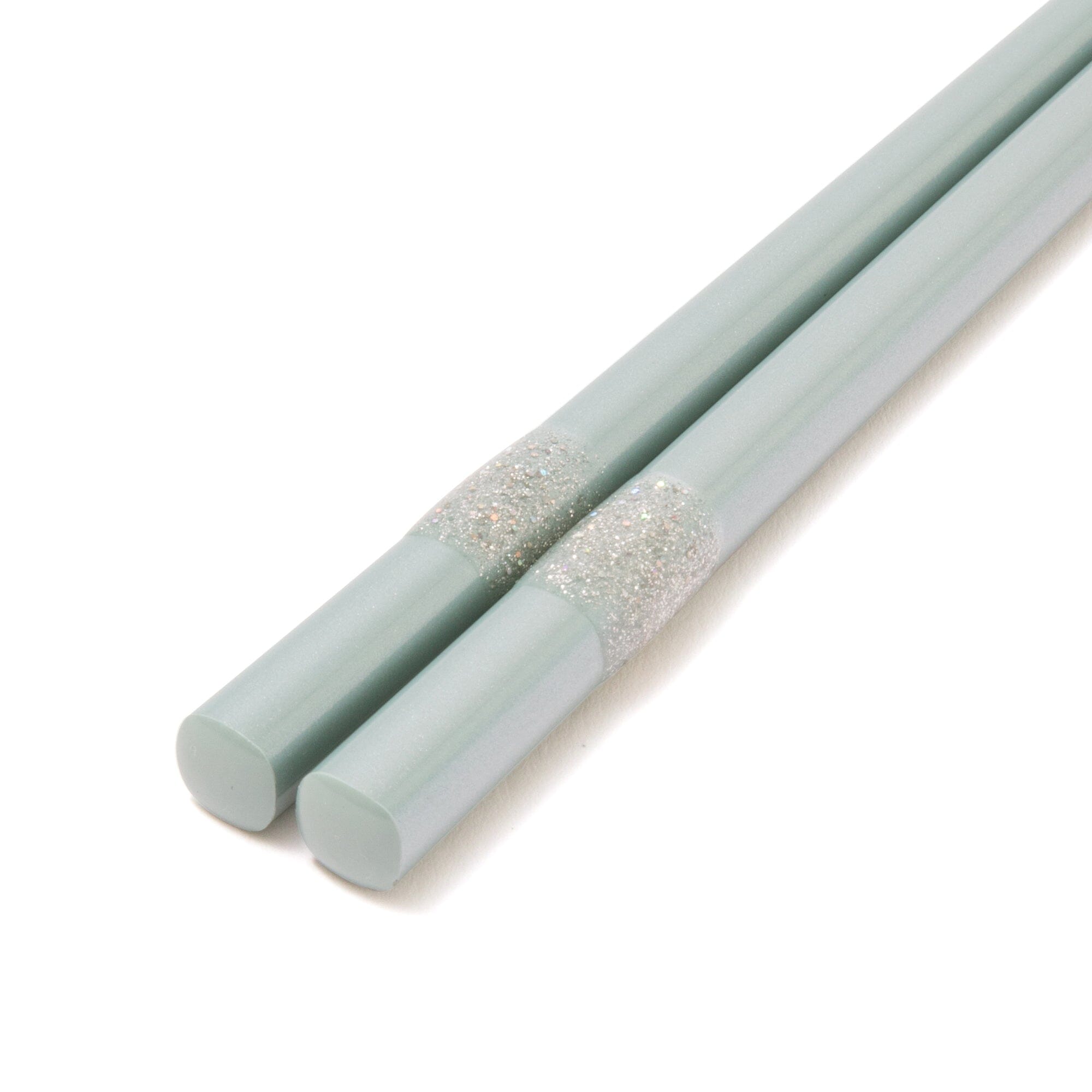 Glitter Blue Chopsticks - Elegant and Durable Asian Dining Utensils for Sushi, Noodles, and Home Decor