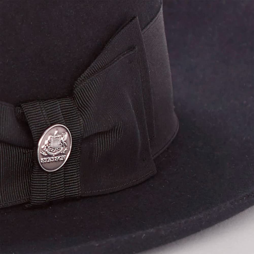 Stetson Men's Temple Hat - Classic Western Cowboy Hat for Men, 100% Wool Felt, Wide Brim Sun Protection - Perfect for Rodeo, Ranch Work & Outdoor Adventures