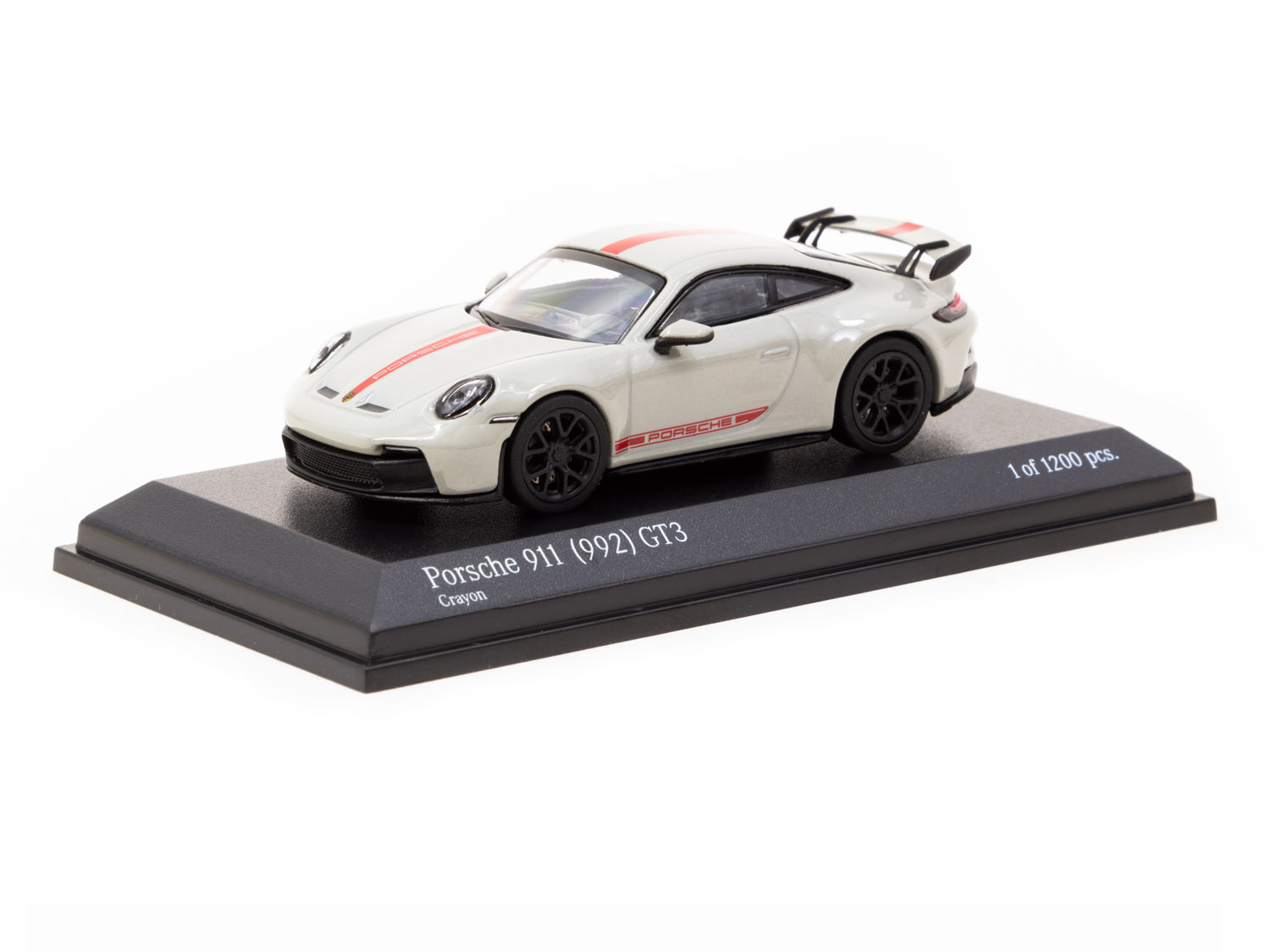 Minichamps 1/64 Scale Porsche 911 GT3 Diecast Model Car in Crayon - Perfect for Collectors, Display & Racing Enthusiasts