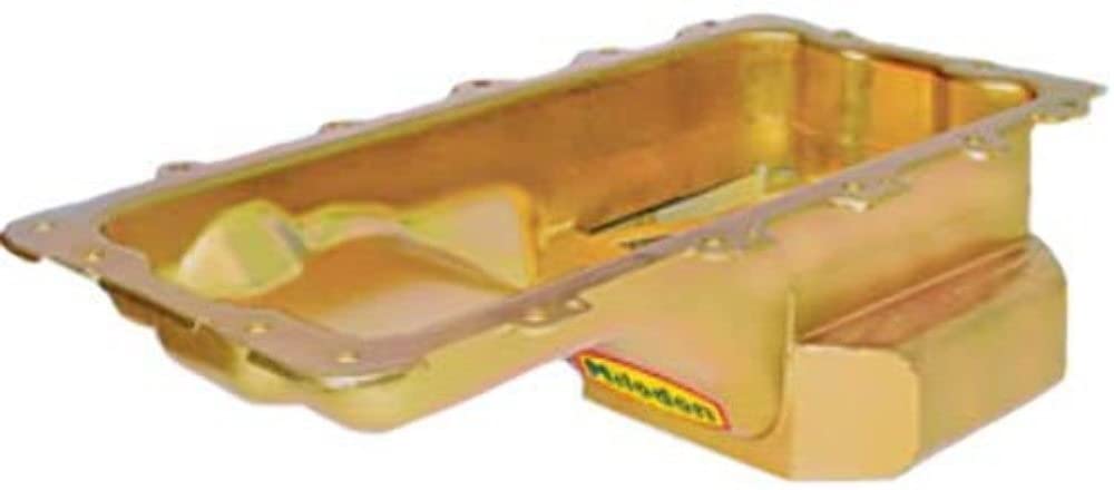 Milodon 31120 High Performance Oil Pan - Durable Aluminum Construction for Enhanced Engine Protection - Ideal for Racing, Hot Rods & Classic Car Restoration