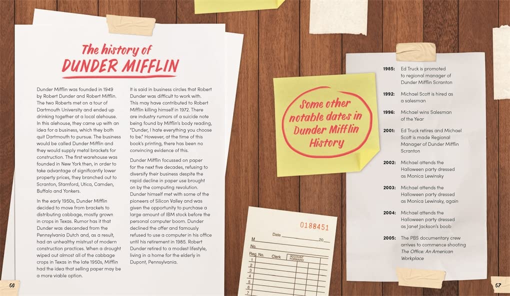 Dunder Mifflin Office Merchandise - The Ultimate Fan's Guide to The Office TV Show | Perfect for Office Decor, Gifts & Themed Parties