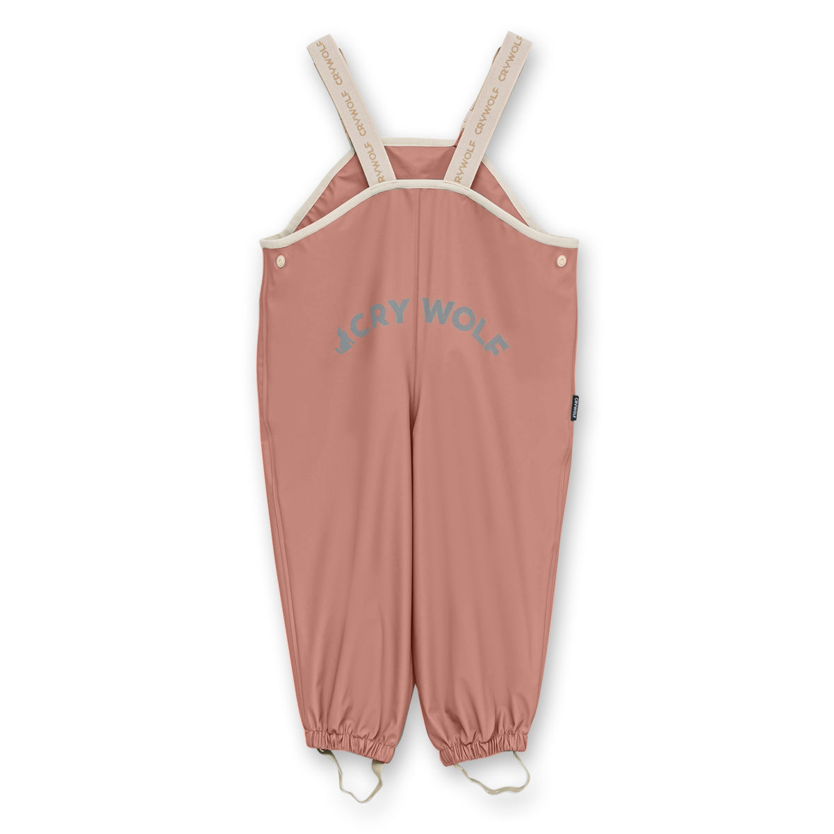 Crywolf W24 Waterproof Rain Overalls for Women - Rosewood Color, Lightweight & Breathable Rain Suit for Outdoor Hiking, Gardening, and Fishing