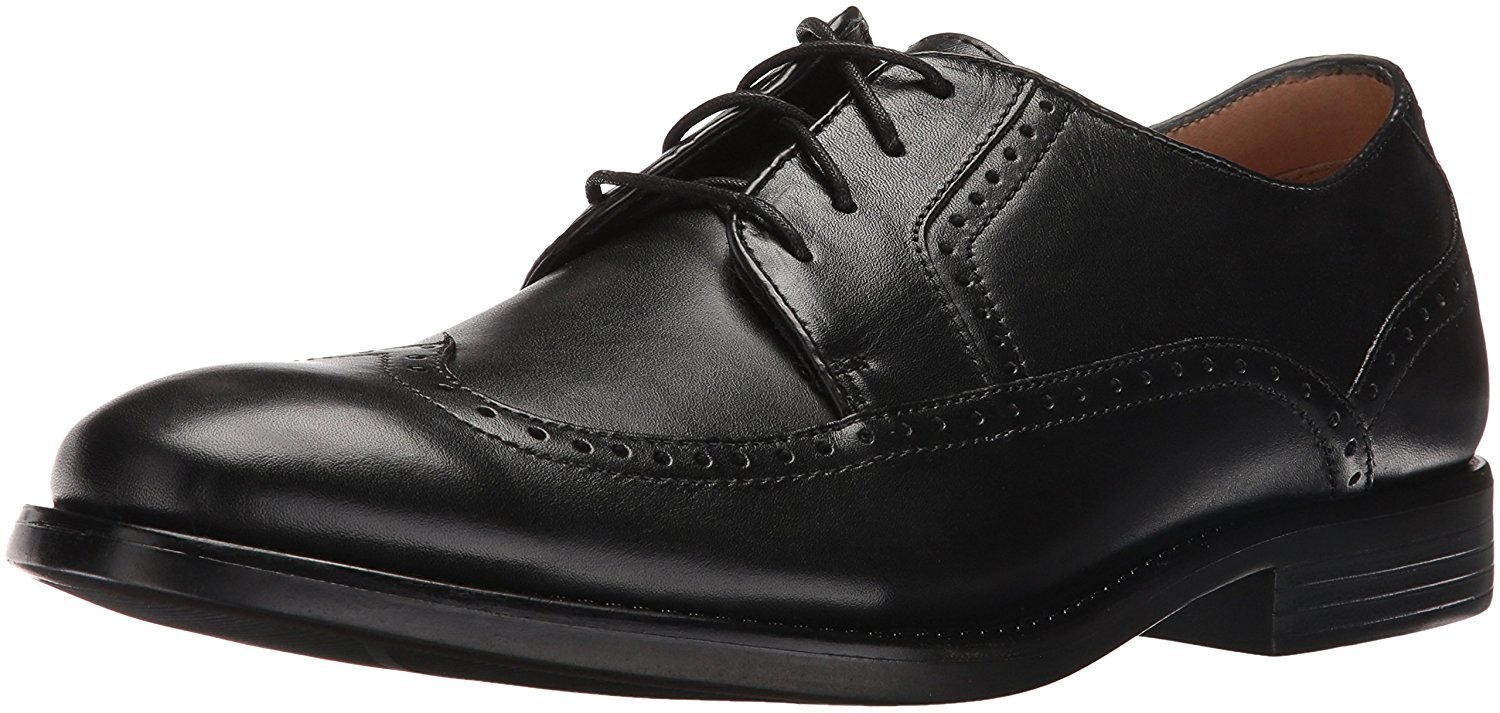 Dockers Men's Robertson Oxford Shoes - Classic Comfortable Slip-On Dress Shoes for Business & Casual Wear | Office, Wedding, Party & Everyday Use