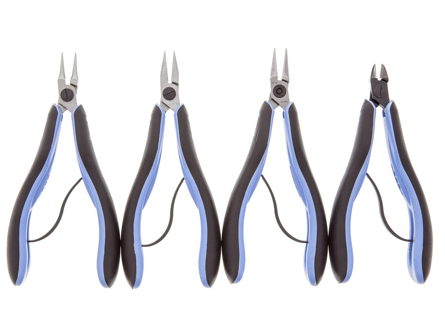 Lindstrom RX Precision Plier and Cutter Set - Professional Electronics & Jewelry Tool Kit for DIY, Repair, and Crafting