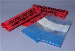Clear Autoclave Biohazard Bags 12.2