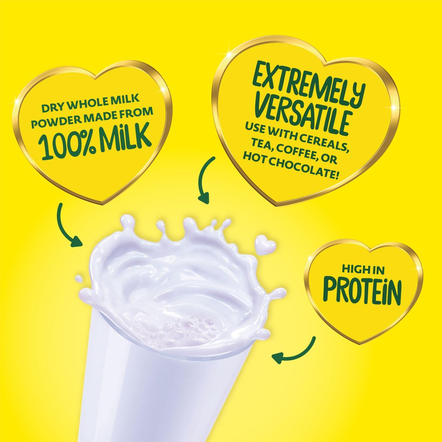 Nestlé Nido Fortified Milk Powder for Kids - 400g (Pack of 6) | Rich in Vitamins & Calcium | Perfect for Breakfast, School Lunches & Healthy Snacks