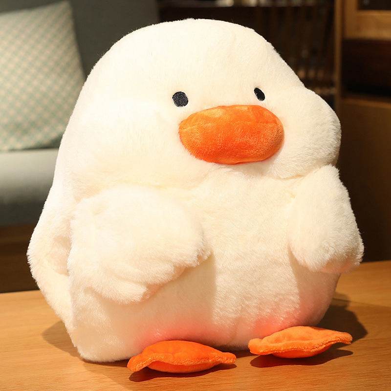 Adorable Howard The Chubby Duck Plush Toy - Soft & Huggable Stuffed Animal for Kids & Adults | Perfect for Nursery Decor, Birthday Gifts & Cuddling