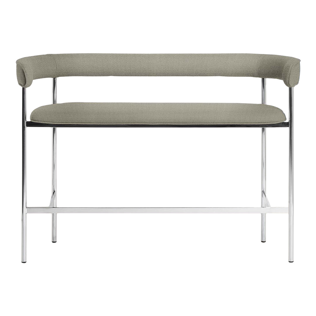 Modern Font Counter Sofa - Stylish and Comfortable Bar Stool for Kitchen, Dining & Living Room - Perfect for Small Spaces and Home Decor