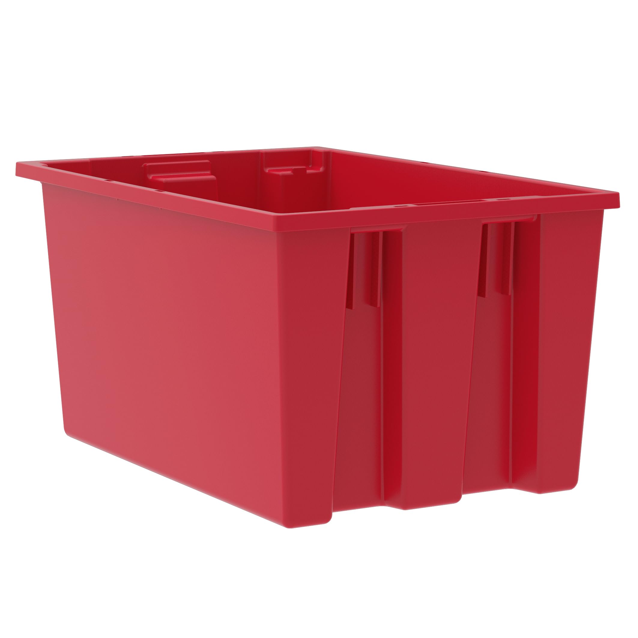 Akro-Mils 35240 Stackable Plastic Storage Bins - 3-Pack Heavy Duty Nesting Totes (23.5