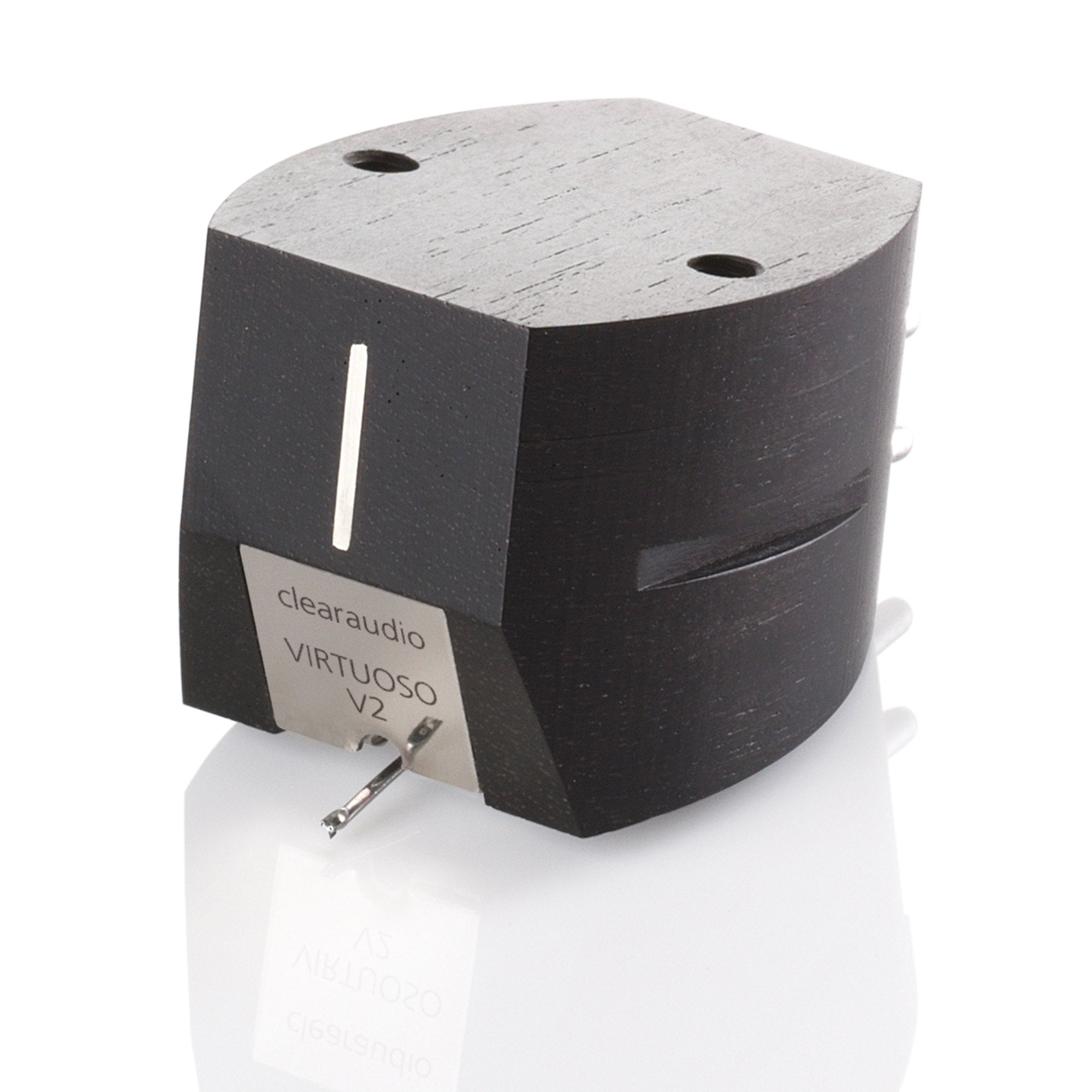 Clearaudio Virtuoso V2 MM Phono Cartridge - High-End Audiophile Turntable Stylus for Vinyl Records - Perfect for Home Audio Systems & Music Enthusiasts