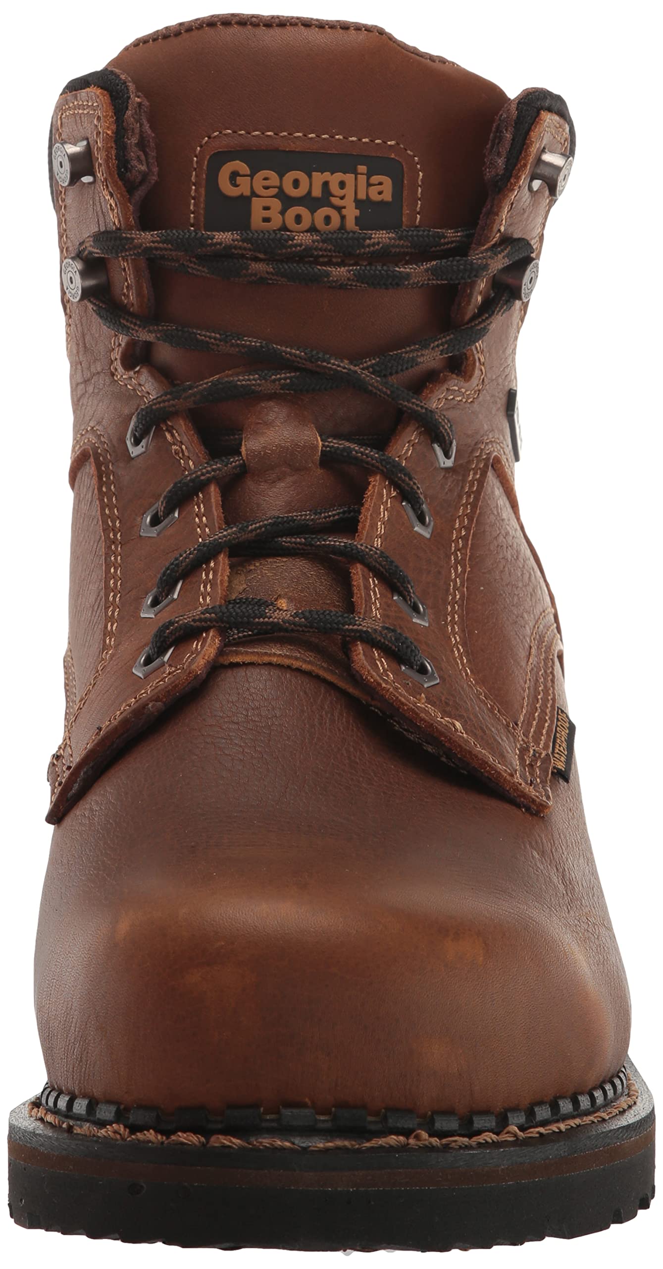 Georgia Boot Men's Giant Revamp Work Boots - Durable & Comfortable Steel Toe Boots for Construction, Landscaping & Outdoor Work