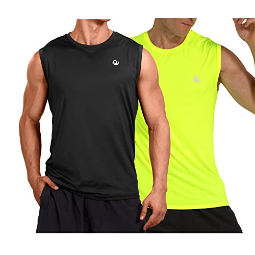 2 Pack- Black/ Fluorescent Yellow