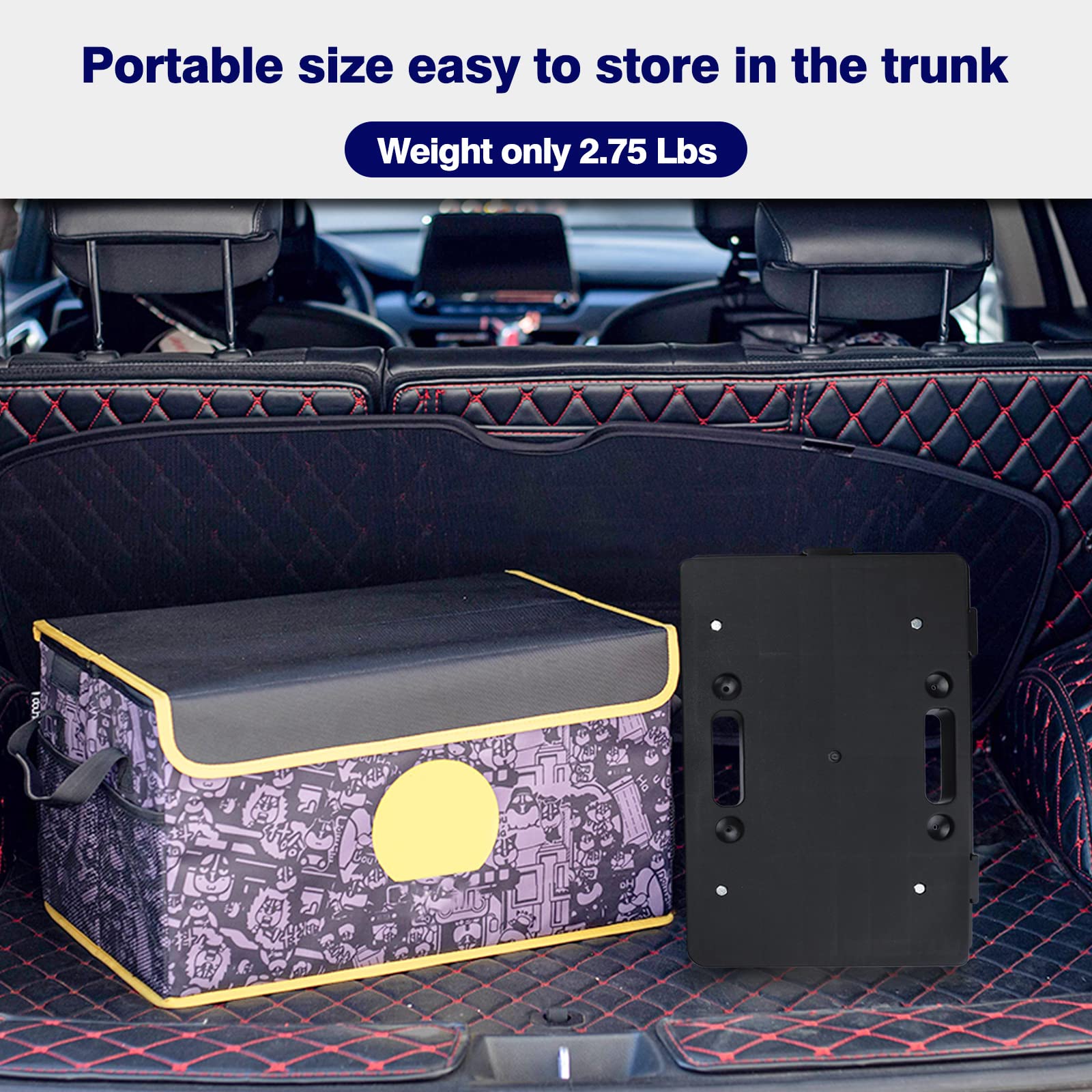 Nellyke 2-Pack Small Flat Furniture Dolly with 4 Wheels - 500Lbs Capacity Heavy Duty Moving Dolly, Connectable & Portable Appliance Movers for Sofa, Refrigerator, Washer - Black | Home & Office Moving Solution