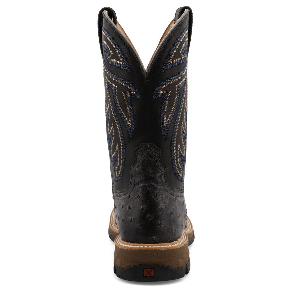 Men's Western Work Boots - Durable Leather Cowboy Boots for Men - Comfortable & Stylish for Ranch Work, Riding & Outdoor Activities