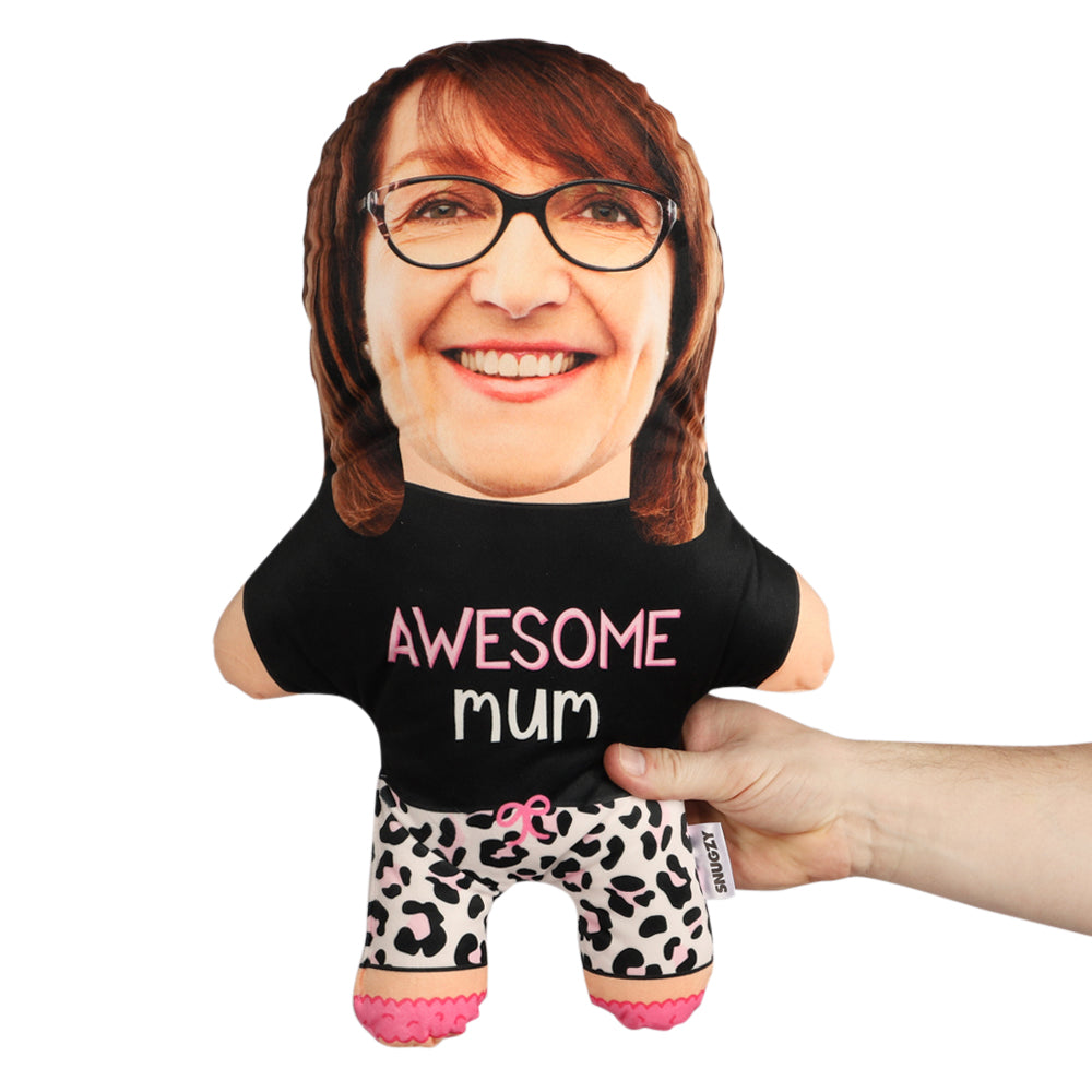 Best Mom Face Pillow - Comfortable & Funny Gift for Mother's Day, Birthday - Perfect for Relaxing, Napping & Stress Relief