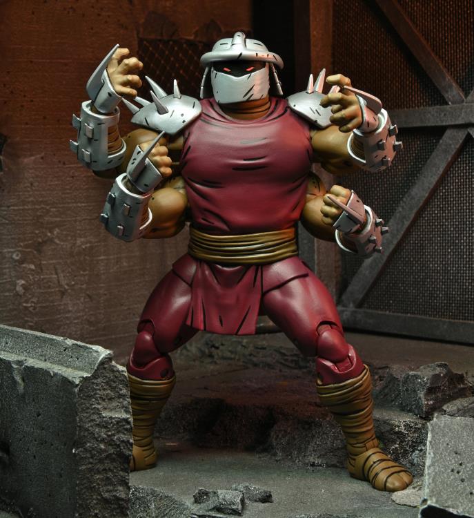 Teenage Mutant Ninja Turtles Deluxe Shredder Clone & Mini Shredder Action Figure Set - Mirage Comics Collectible TMNT Toys for Kids & Adults - Perfect for Display, Play & Comic Book Collections