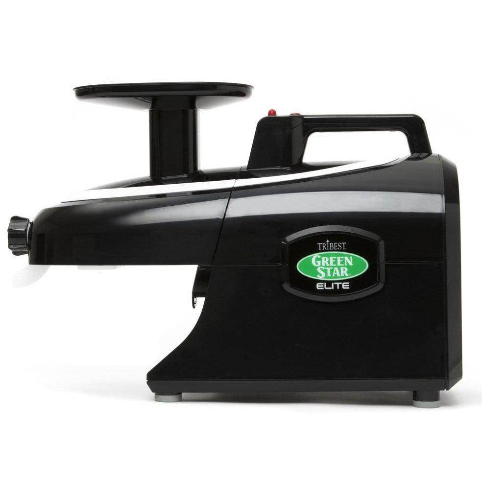 Tribest Greenstar Elite GSE 5010 B Cold Press Juicer - Slow Masticating Juicer for Maximum Nutrient Extraction - Perfect for Healthy Juicing at Home, Gym, or Office