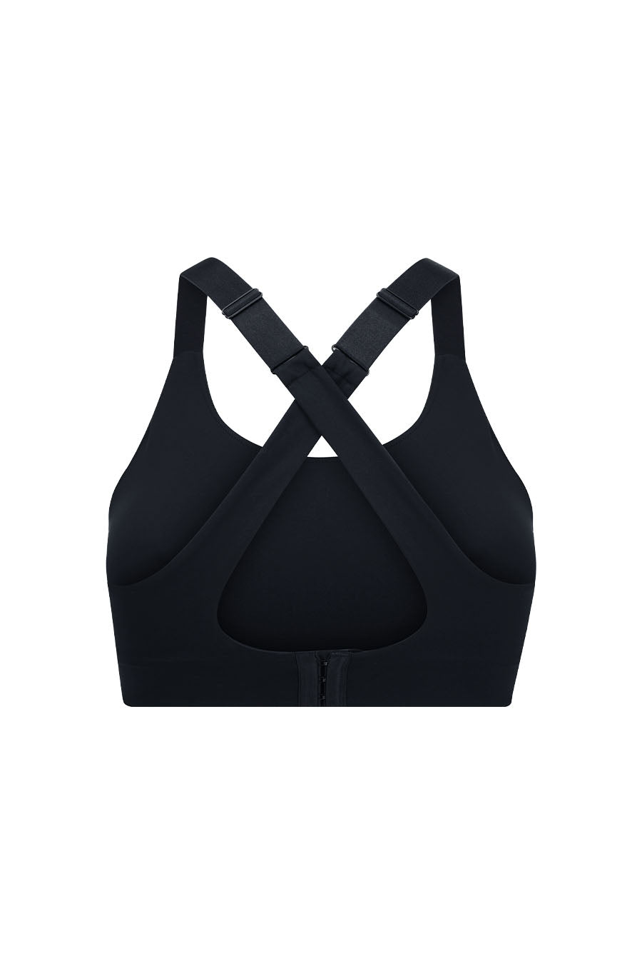 Adjustable Utility Move Bra - Comfortable & Supportive for Yoga, Running & Daily Wear - Black