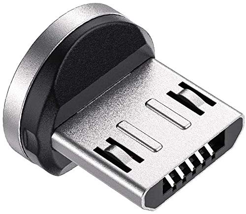 5-Pin Magnetic Charging Cable Tips for Micro USB Android Devices (3 Pack) - Fast Charging Adapter for Phones, Tablets & More | Perfect for Home, Office & Travel
