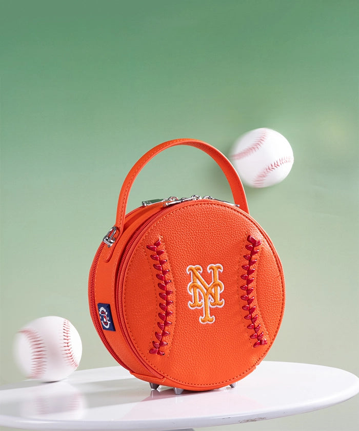 MLB New York Mets Mini Canteen Crossbody Bag for Women & Men - Stylish Baseball Fan Accessory for Game Day, Travel & Everyday Use