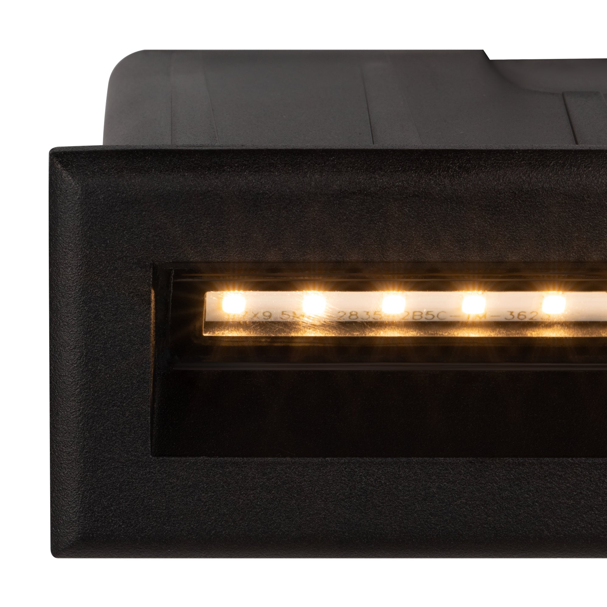 Bosca Recessed Wall Light 3W/5W LED - Black & White Modern Fixture for Bedroom, Hallway & Staircase Lighting