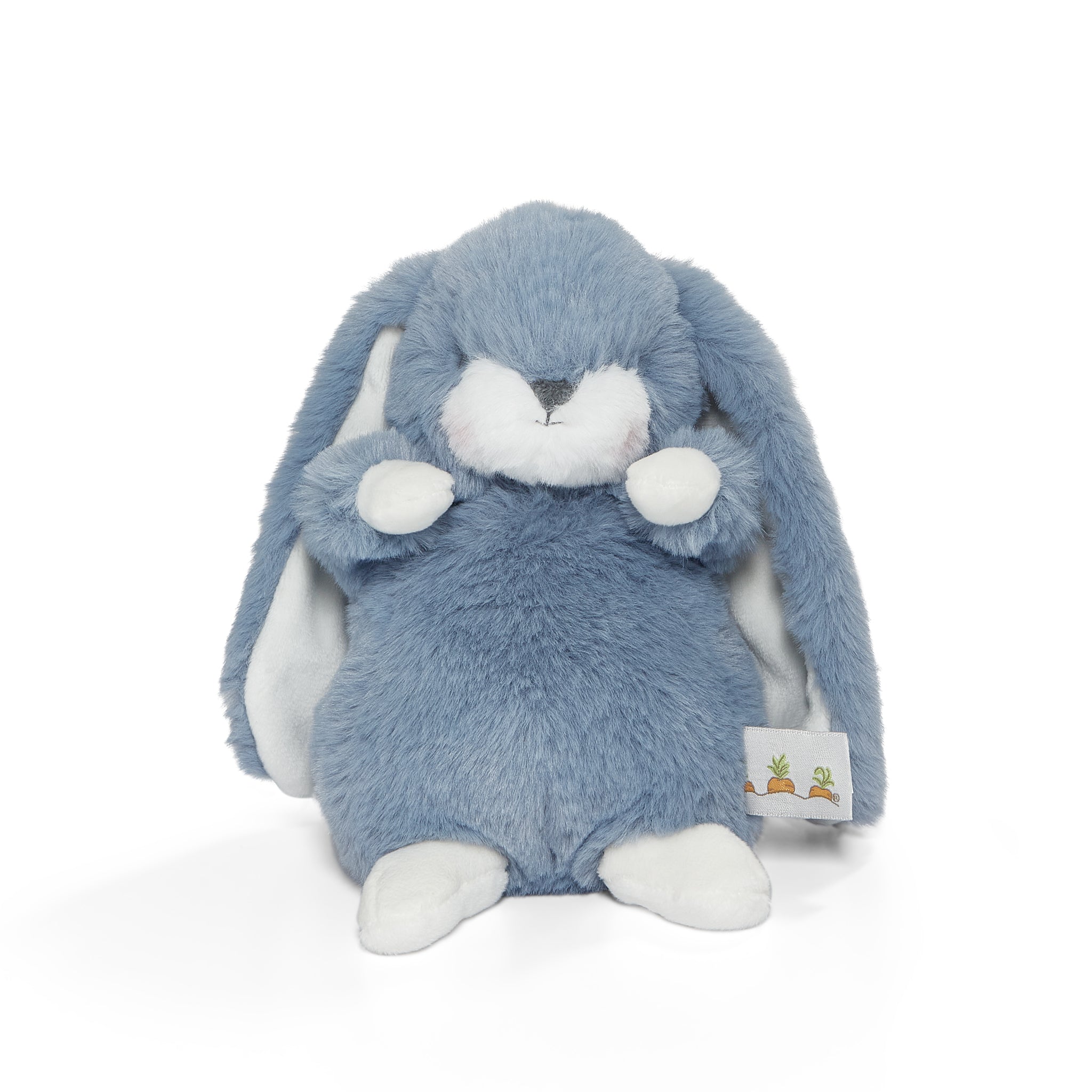 8-Piece Mini Bunny Nibble Chew Toys for Small Pets - Blue & Lavender Lustre - Perfect for Teething, Boredom Relief, and Cage Enrichment