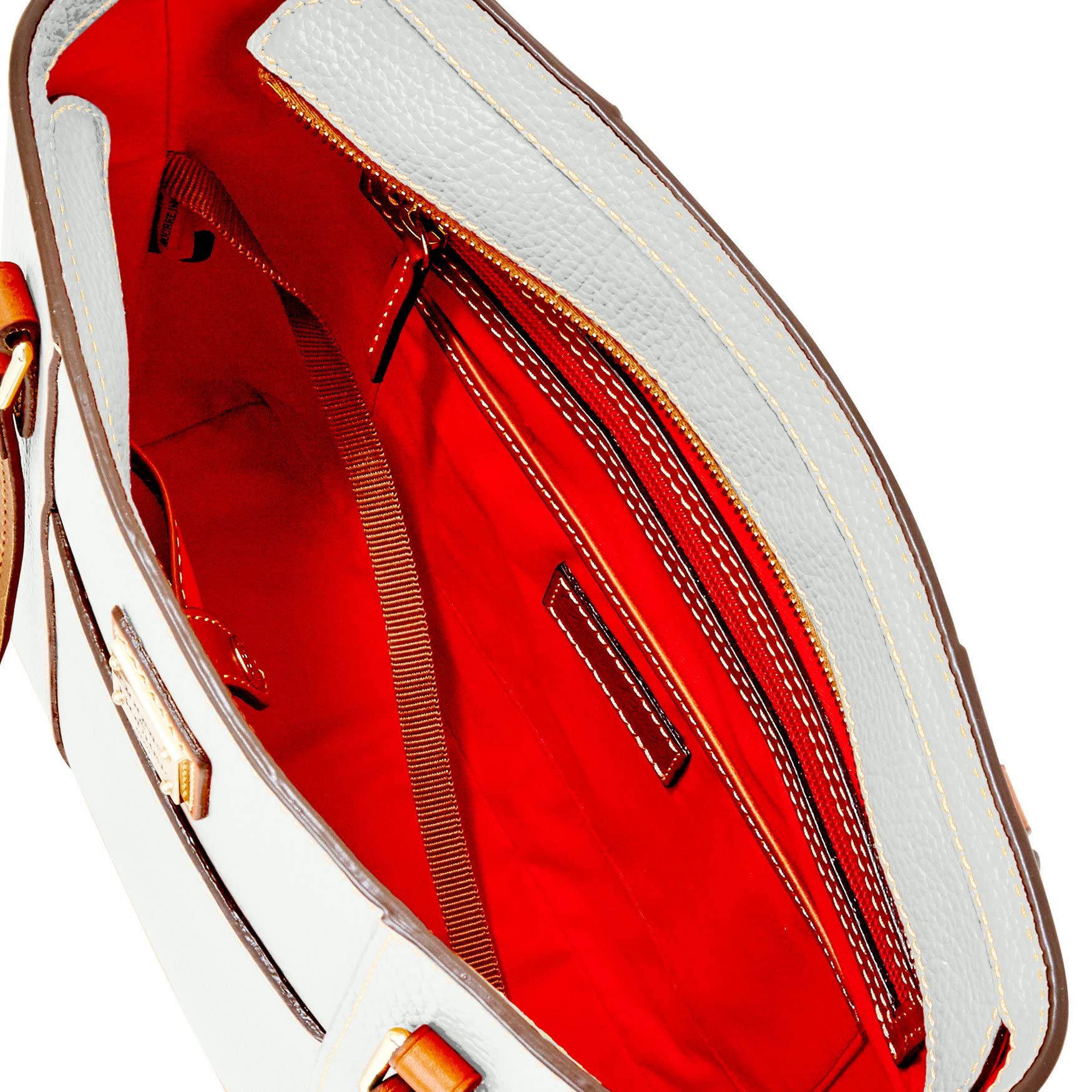 Dooney & Bourke Women's Small Lexington Pebble Grain Leather Tote Bag with Long Shoulder Straps - Perfect for Work, Travel & Everyday Use