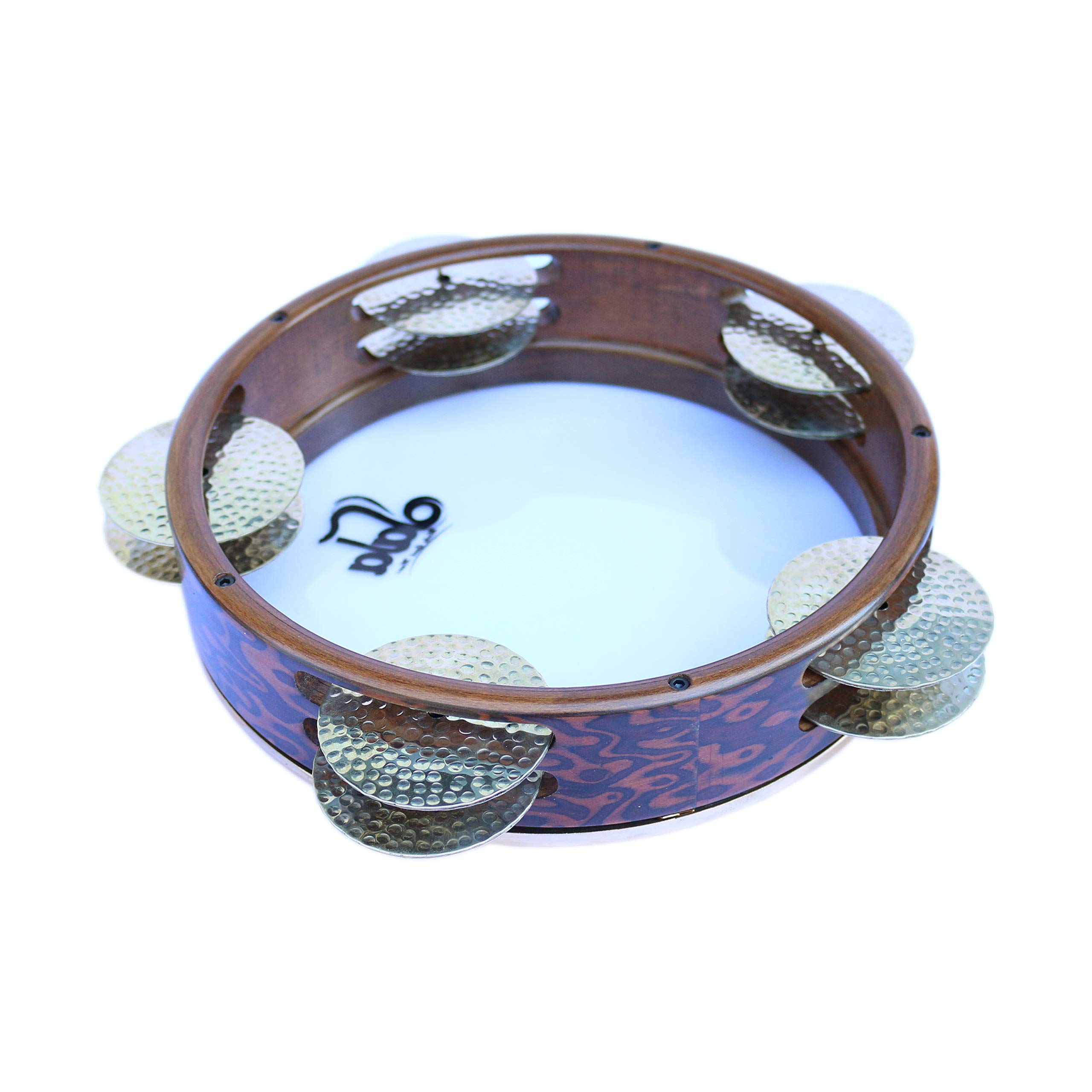Professional Tunable Ultra Light Riq Drum Tambourine - Pro Light 3 for Live Performances, Studio Recording & Music Education