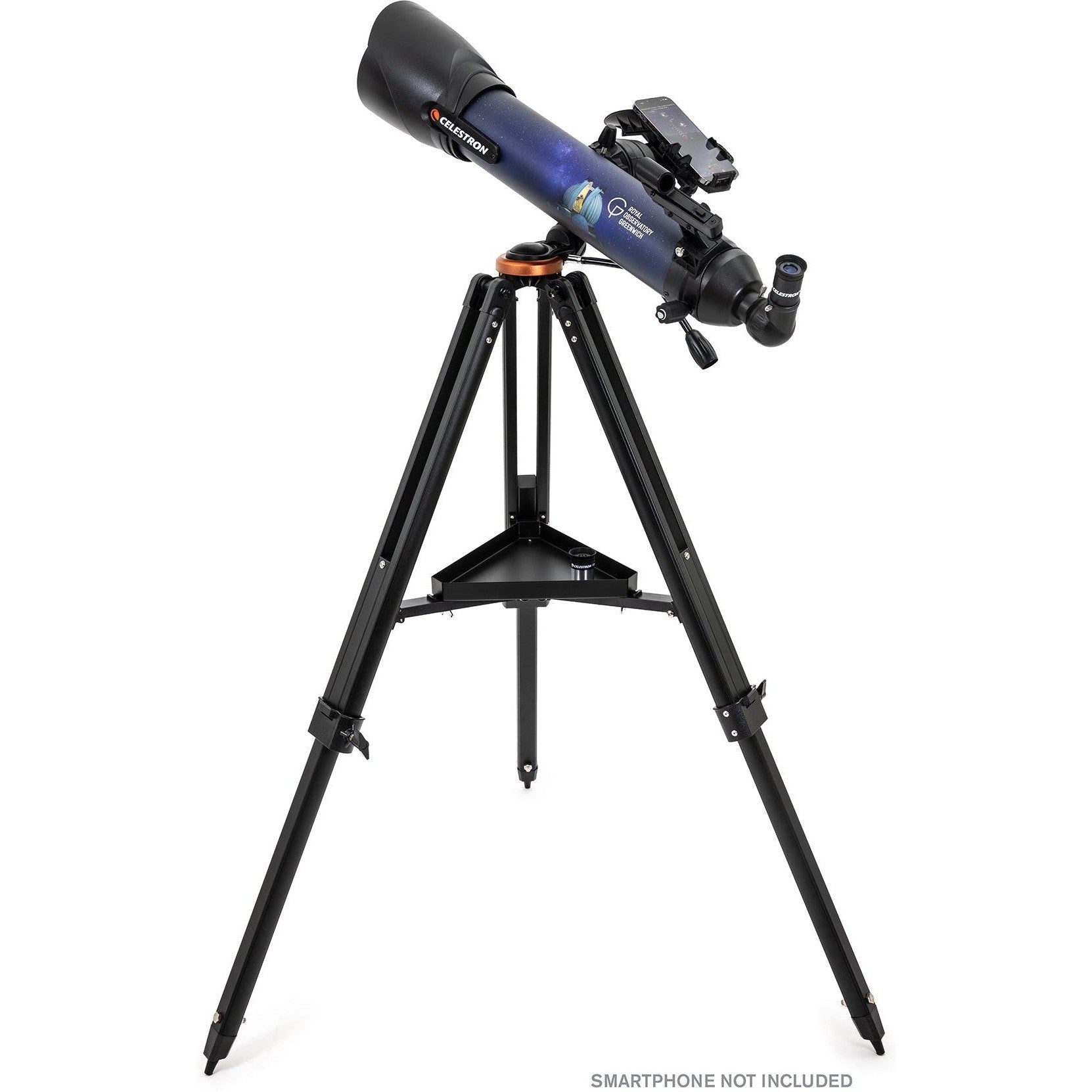 Celestron StarSense Explorer DX 100AZ Smartphone-Enabled Refractor Telescope with Royal Observatory Greenwich Edition - Perfect for Stargazing, Astronomy Beginners & Night Sky Exploration