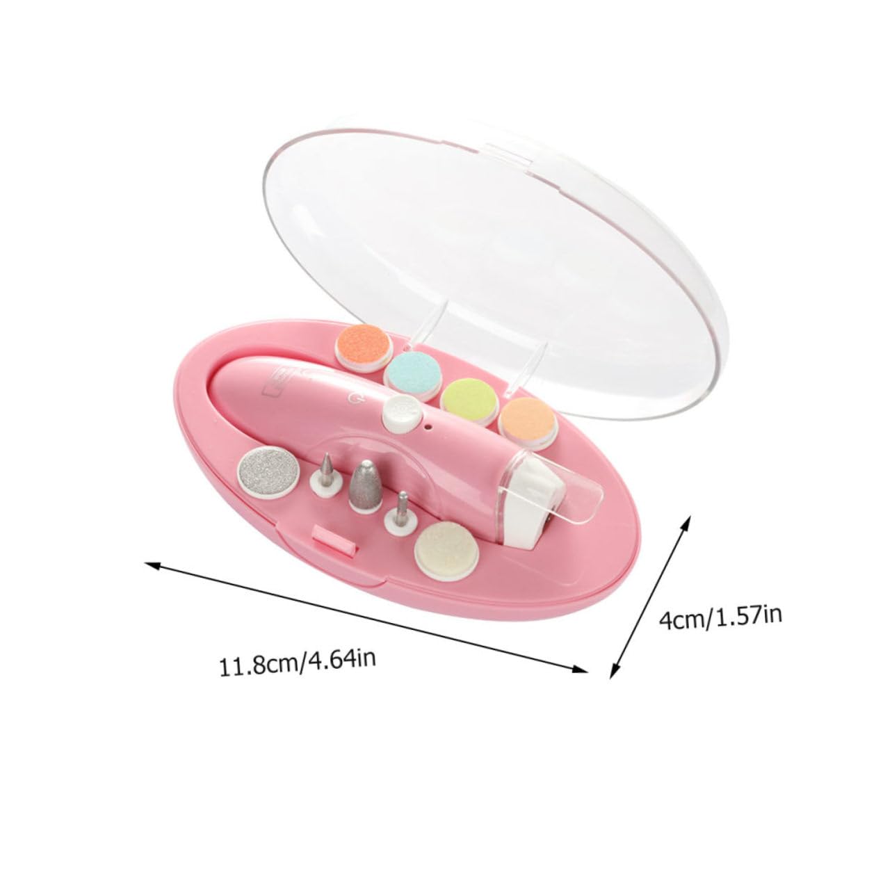 FOMIYES 8 Sets Kids Nail Art Kit - Safe Non-Toxic Toddler Manicure Set with Nail Drill & Polish - Perfect for Birthday Parties, Spa Days & Pretend Play