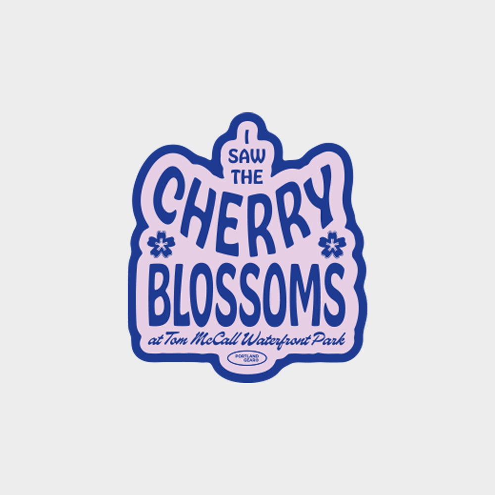 Waterfront Blossom Sticker - Floral Vinyl Decals for Laptops, Water Bottles & DIY Crafts - Perfect for Home Decor, Scrapbooking & Gift Wrapping