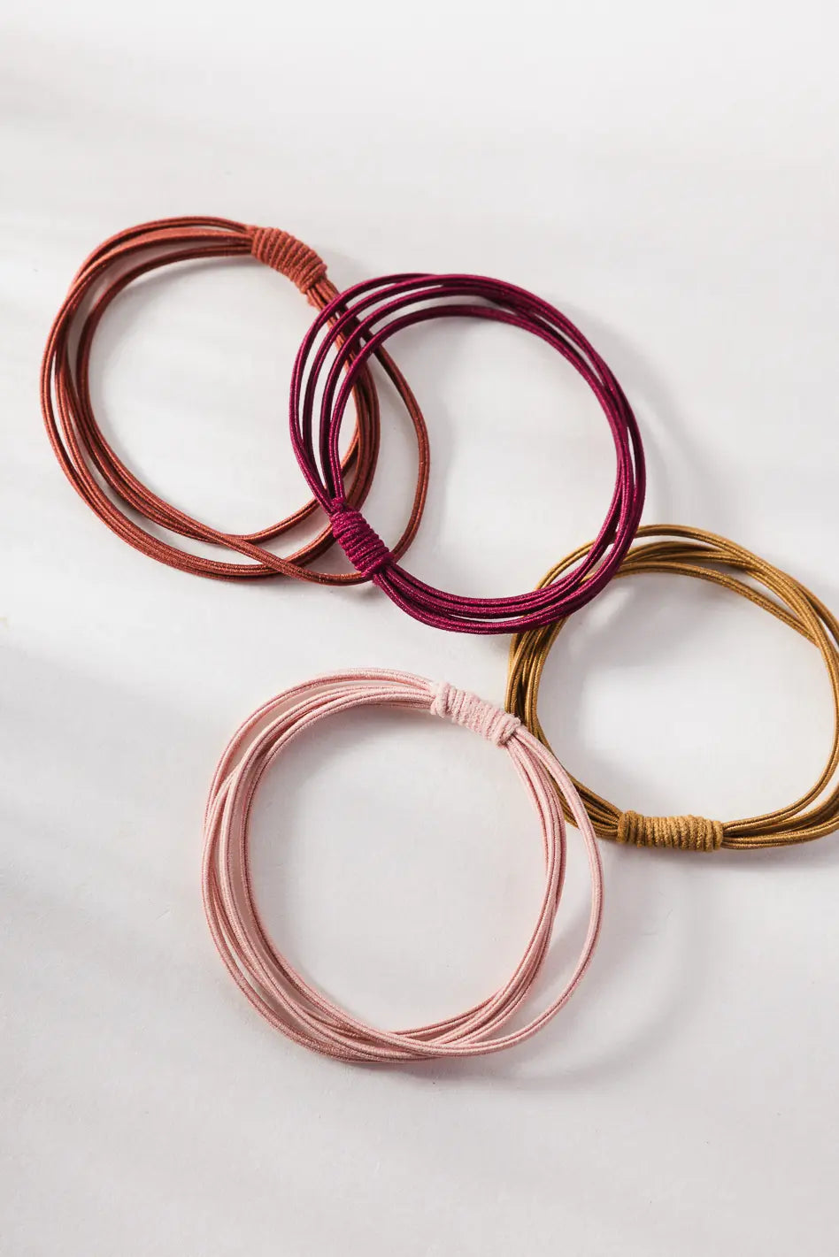 Premium Hair Tie Set - Soft & Stretchable Elastic Hair Bands for Women & Girls (10-Pack) - Perfect for Ponytails, Buns, Workouts & Everyday Styling
