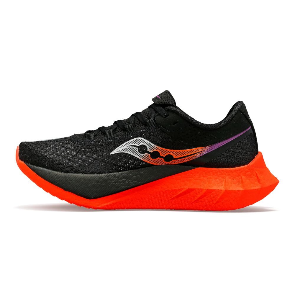 Saucony Women's Endorphin Pro 4 Running Shoes - Lightweight Carbon Fiber Racing Sneakers for Marathon & Road Racing - Perfect for Long Distance Training & Competitive Running