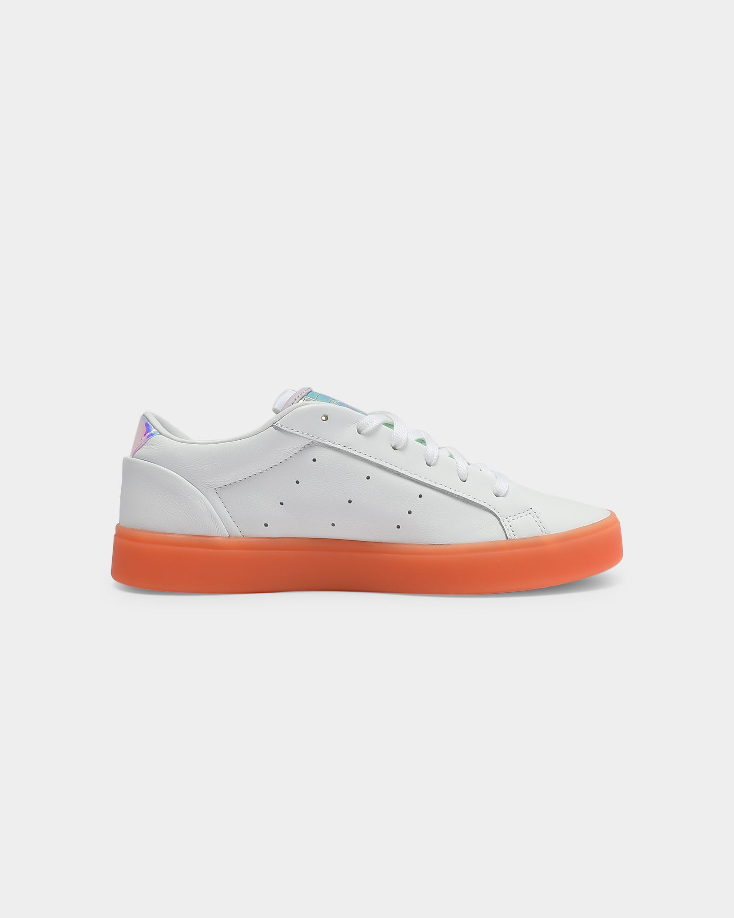 Adidas Women's Sleek White/Silver Running Shoes - Lightweight Comfort for Jogging, Gym Workouts & Daily Wear