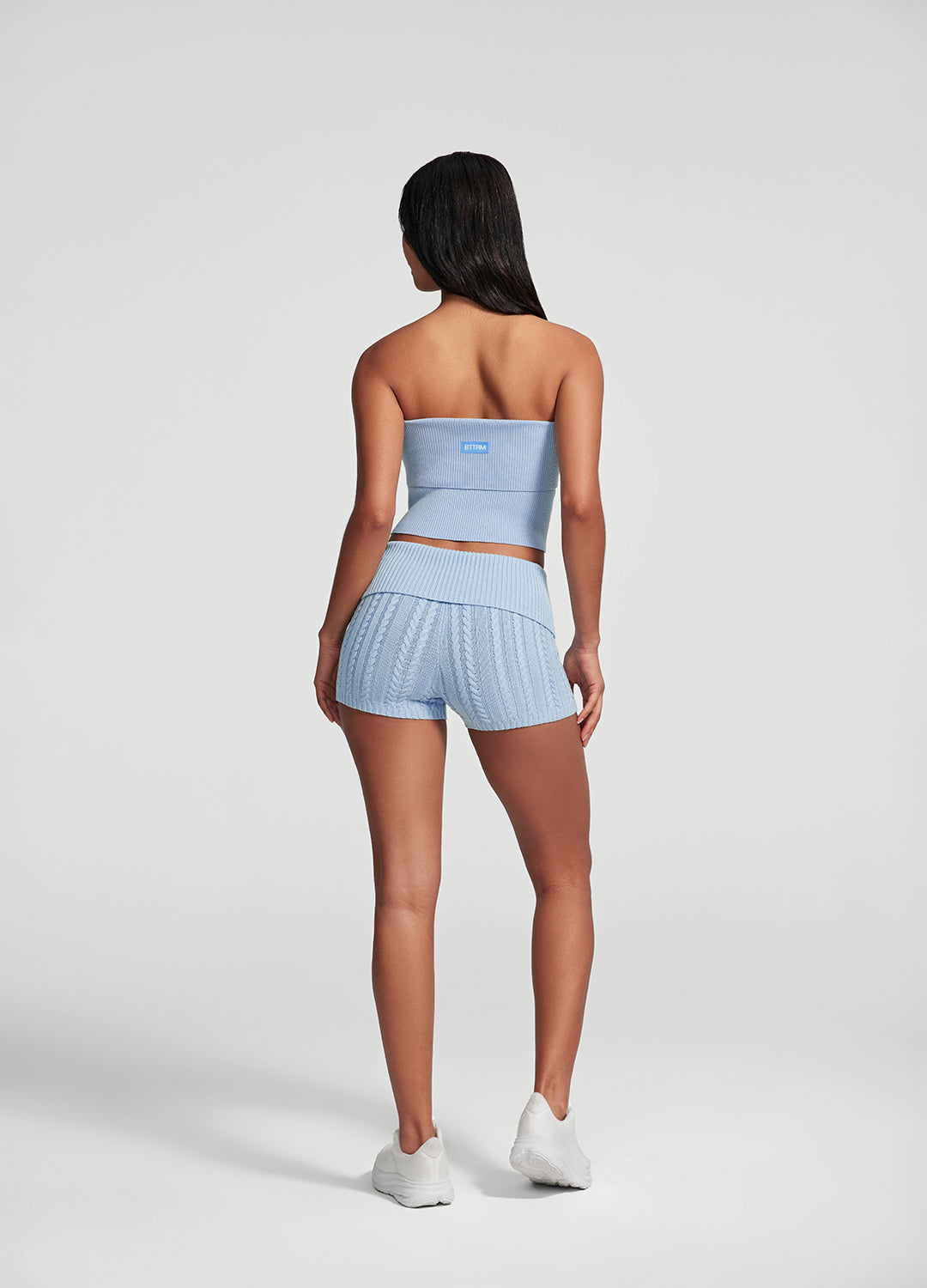 Cozy Cable Knit Micro Shorts for Women - Soft Stretch Comfort Shorts - Perfect for Lounge, Sleep & Summer Outfits