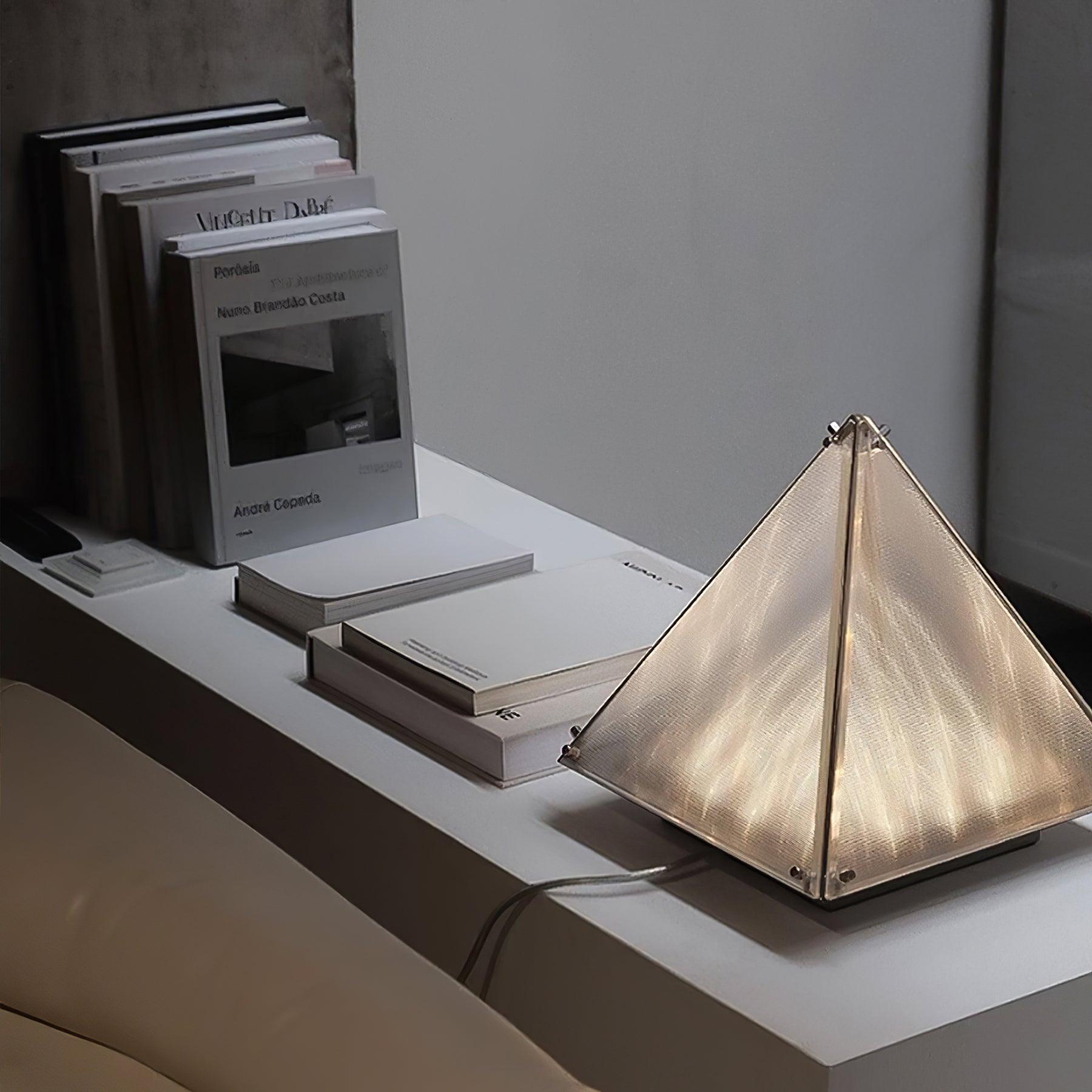 Fragment Table Lamp - Modern LED Desk Light for Home Office, Bedroom & Study - Adjustable Brightness & Color Temperature for Reading & Working